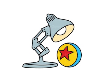 Lampe Pixar SVG coupe image PNG, Disneyland Toy Story Png, Pixar Fest 2026 Png Download, Toy Story Svg, films Disneyland Pixar