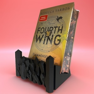 Crystal Bookend Book Inspired Merch Fantasy Gift Booknook Book Holder