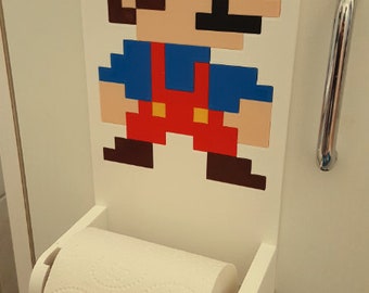 Super Mario Toilettenpapier Halter Klopapier Badezimmer Home Decor