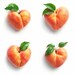 15 Cliparts Peach Heart, Peach Clipart, Valentine's Day, PNG File, High ...