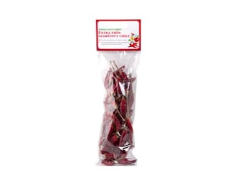 Extra strong dried chili (wrapped in a cellophane bag)