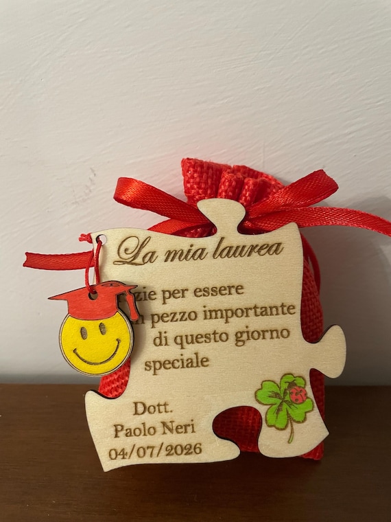 Graduation Favors - Personalized Wooden Magnets