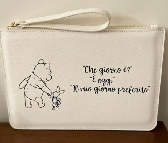 Winnie The Pooh Inspired Wristlet