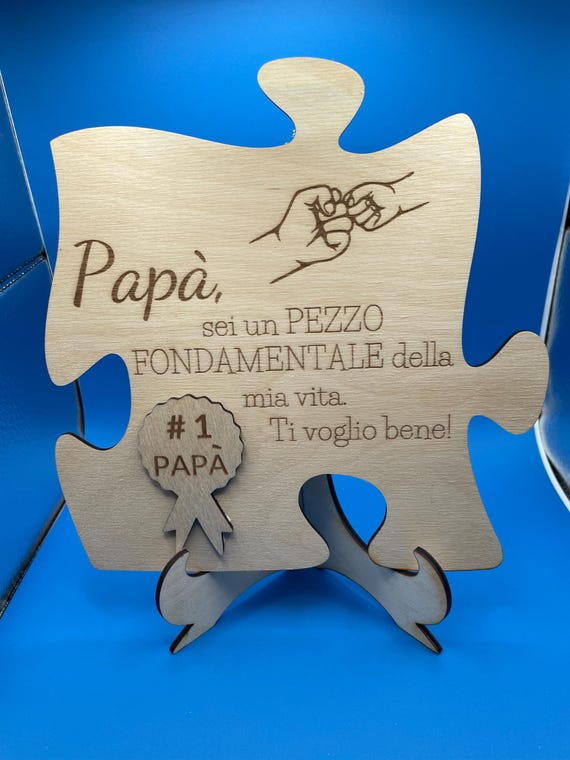 Personalized "Puzzle Piece" Picture (Father's Day Gift Idea)
