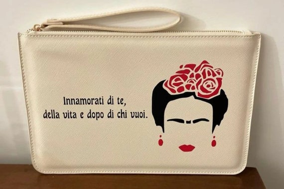 Frida Inspired Wristlet