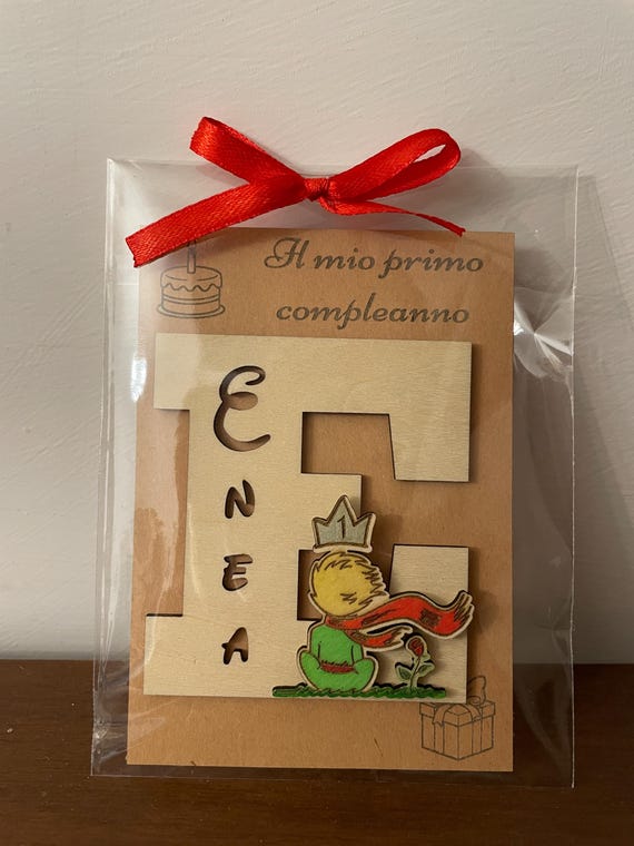 Girl's Birthday Party Favors - Personalized Wooden Magnets