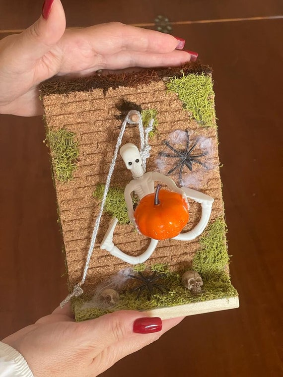 Handcrafted Halloween Ornament (Made in Italy)