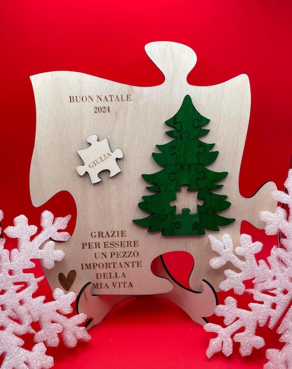 Personalized Christmas ornament (gift idea for friends)