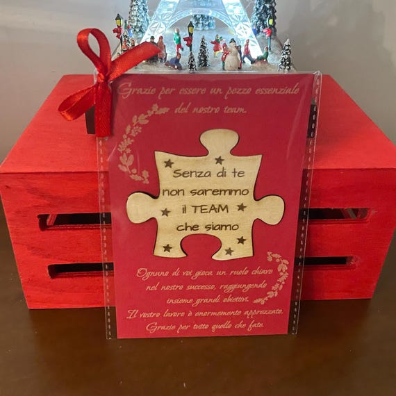 Christmas Gift for Employees – “Without You, We Wouldn't Be the Team We Are” Puzzle – Corporate Gift