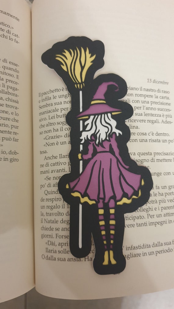 Personalized Halloween themed bookmark