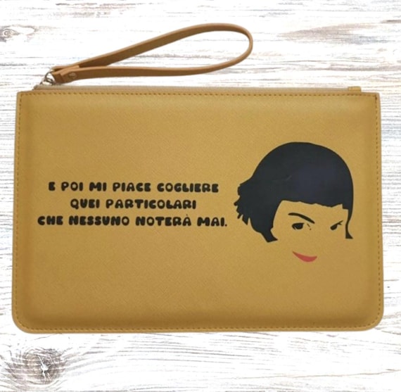 Amélie inspired wristlet