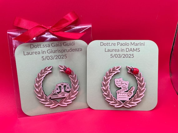 Graduation Favors - Personalized Wooden Magnets