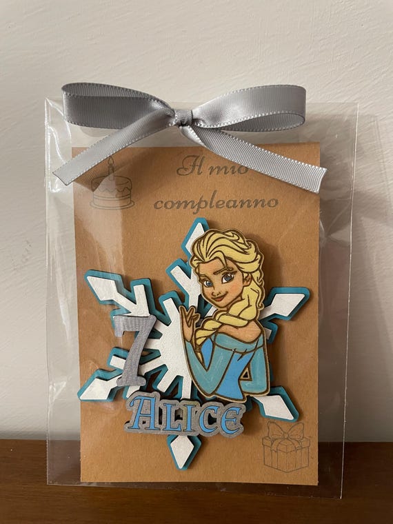 Girls' Birthday Party Favors - Personalized Wooden Magnets
