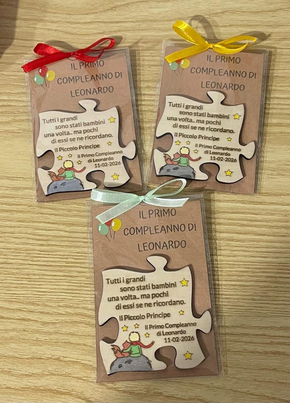 First Birthday Favor – Birthday Guest Gift – 1 Year Old Baby – Unique Keepsake