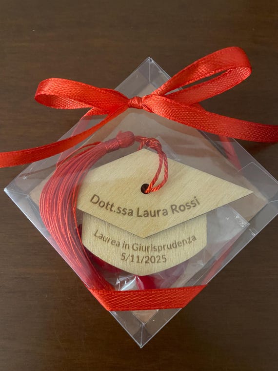 Graduation Favors - Personalized "Touch" Wooden Magnets