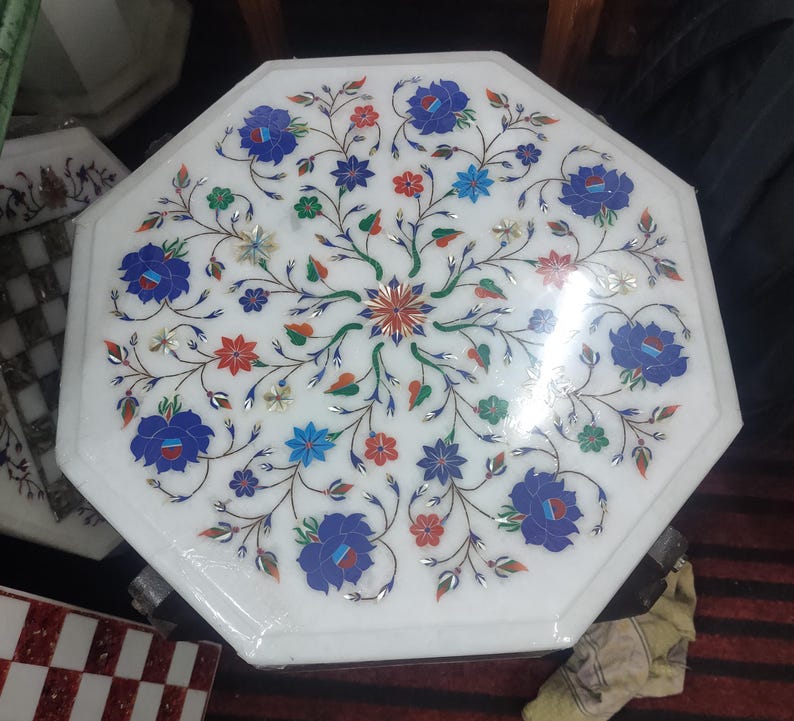 marble inlay table top inlaid table top makrana marble table white marble top coffee table top side table top