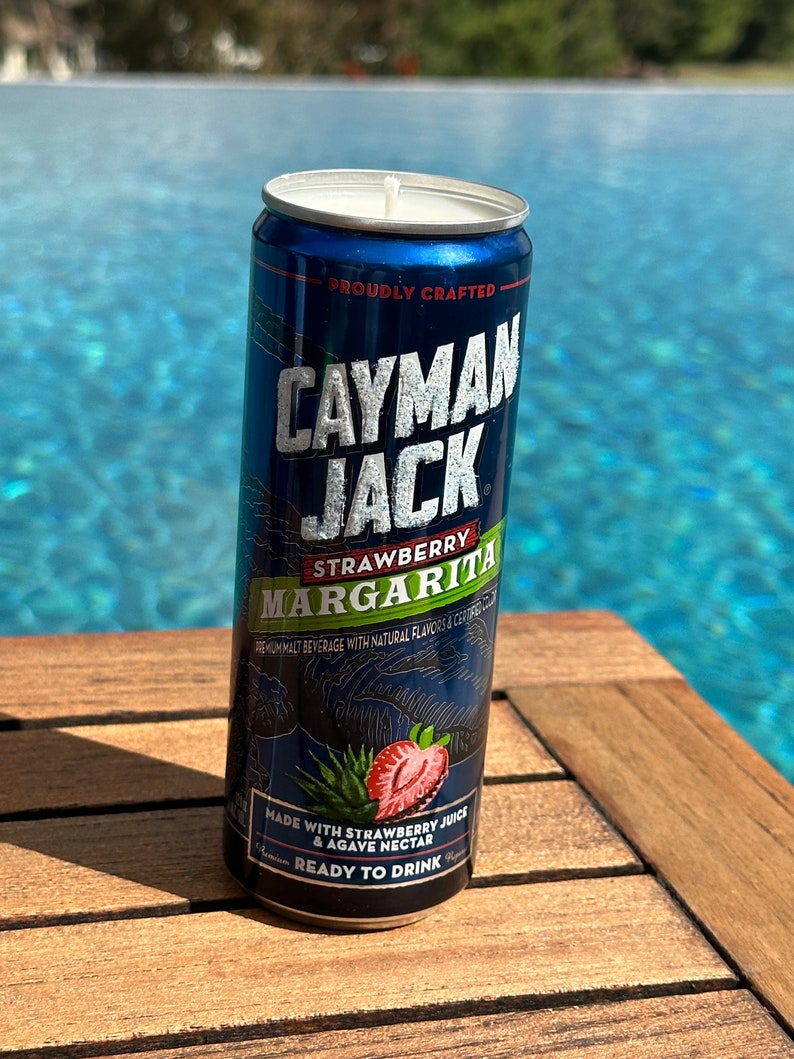 Cayman Jack Sparkle Logo Candles Margarita Mango Strawberry Watermelon