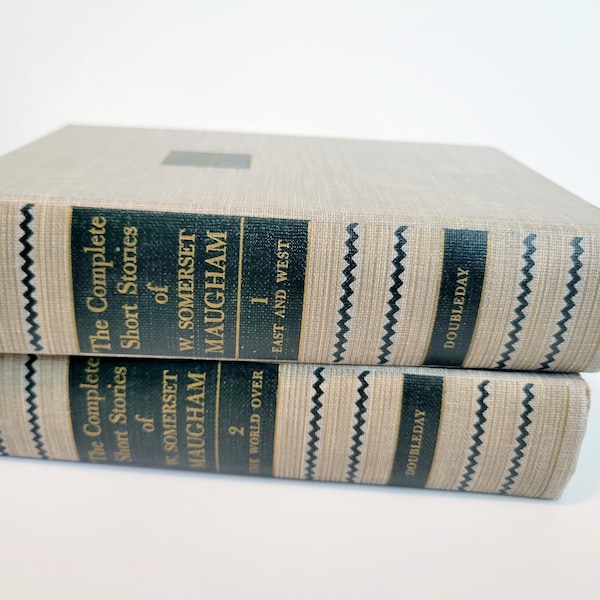 Las historias breves completas de W. Somerset Maugham vol.1&2 1953 libros antiguos