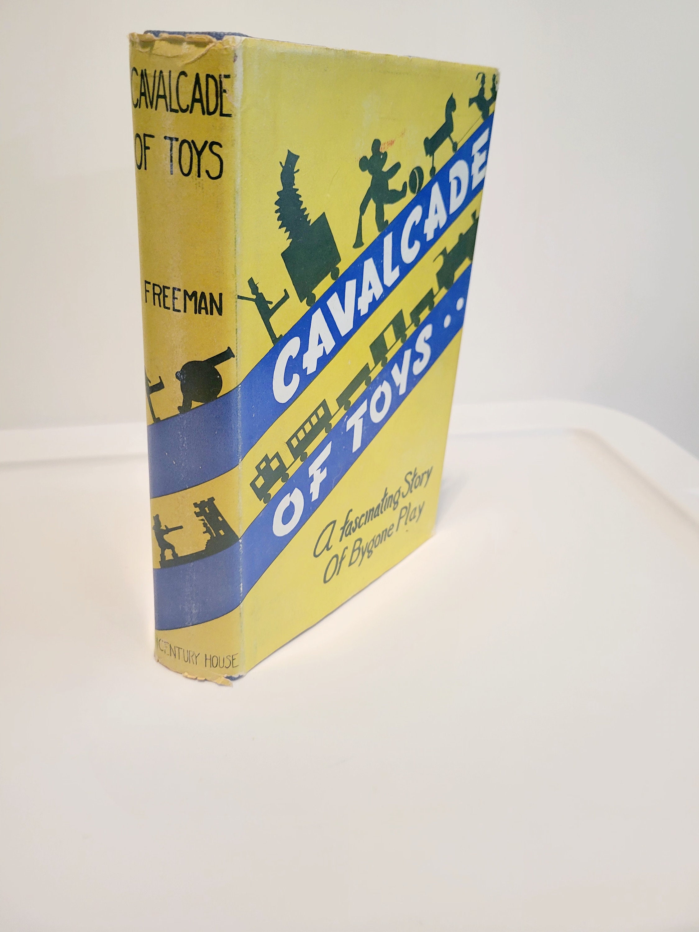 Cavalcade of Toys : une histoire fascinante d'un jeu révolu, 1942 livre relié vintage