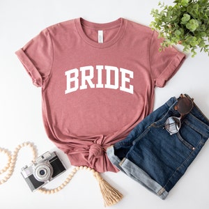 Bride Shirt | Basic Trendy Bride TShirt | Bridal Shower|  Bride To Be Shirt |  Wedding Shirt | Bachelorette Shirt | Bride Gift