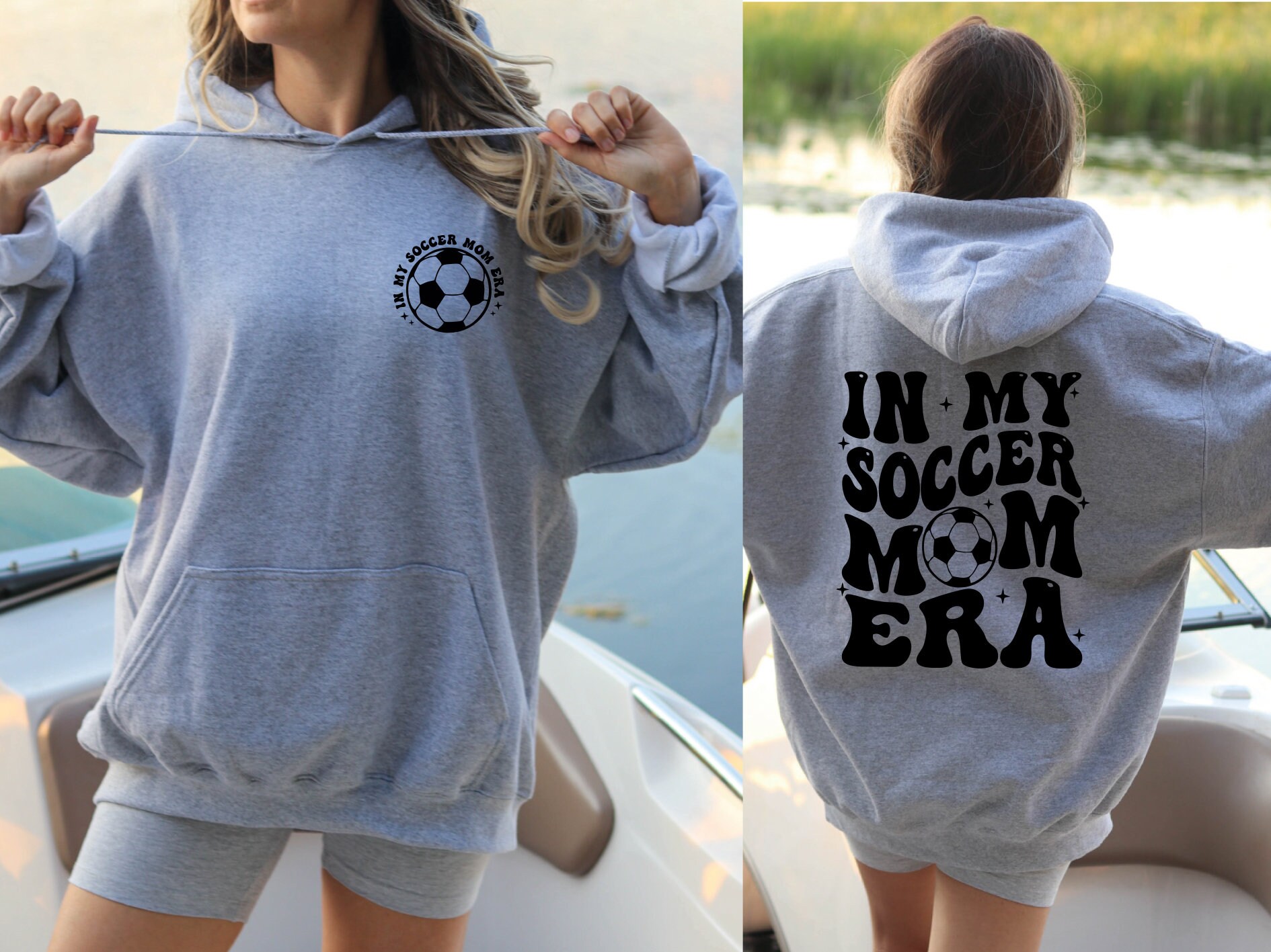 In My Soccer Mom Era Sweatshirt, Soccer Mom Era Hoodie,funny Soccer Mom ...