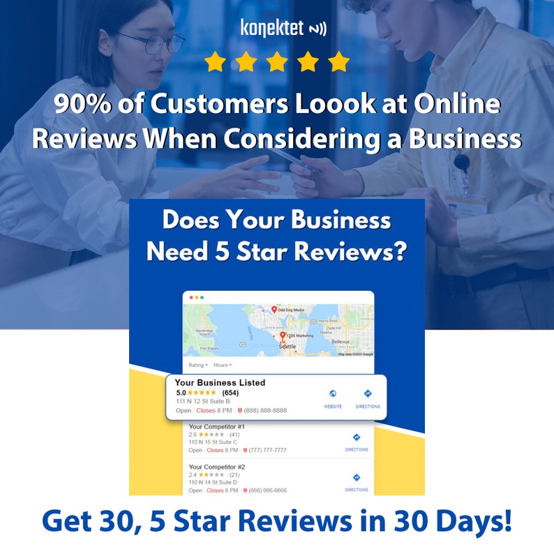 6 tarjetas NFC Google Review Tap, dispare su reputación en línea / Diseñadas para revolucionar la participación del cliente de su empresa (paquete x6) imagen 5