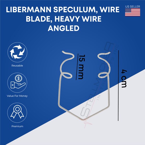 Speculum A Filo Lama Solida Speculum Di Barraquer In Acciaio Inox Per Chirurgia Oftalmica - Lama Solida, Strumento Professionale Speculum Lama Solida Acciaio Inox - Foto 5