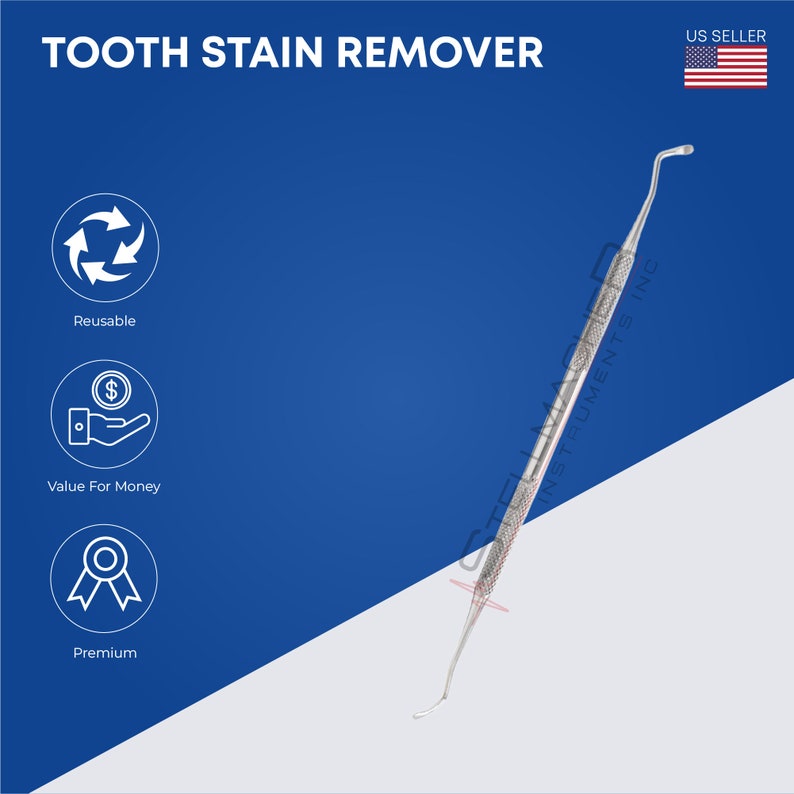 Dental Tools, 8pcs Professional Plaque Remover for Teeth, Dental