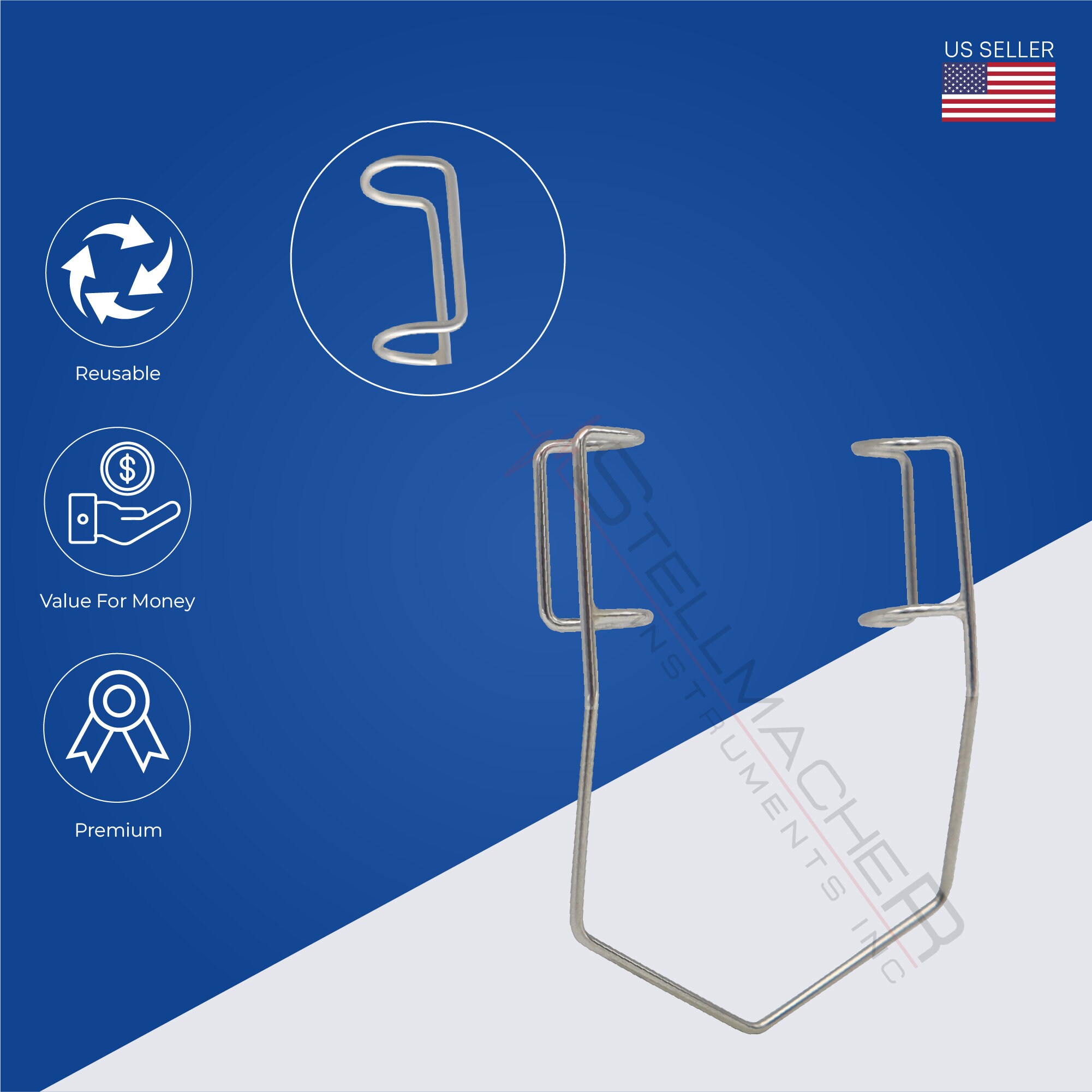 Wire Vector Lens Instrument Surtex Wire Speculum Barraquer Wire Speculum - Solid Blade Ophthalmic ...