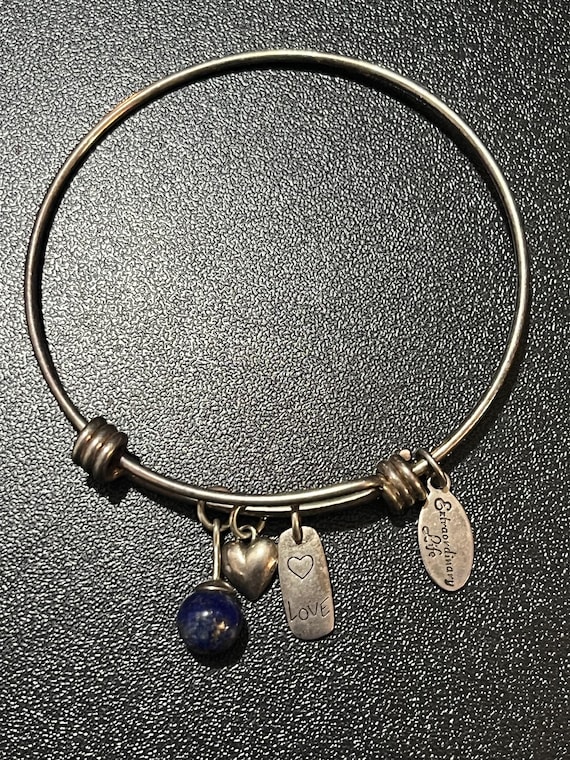 925 Sterling Silver Expandable Extraordinary Life… - image 1