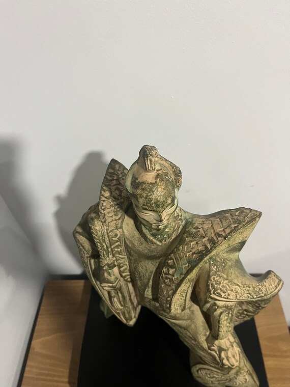 Vtg Austin Sculpture of a Japanese Samurai - Etsy