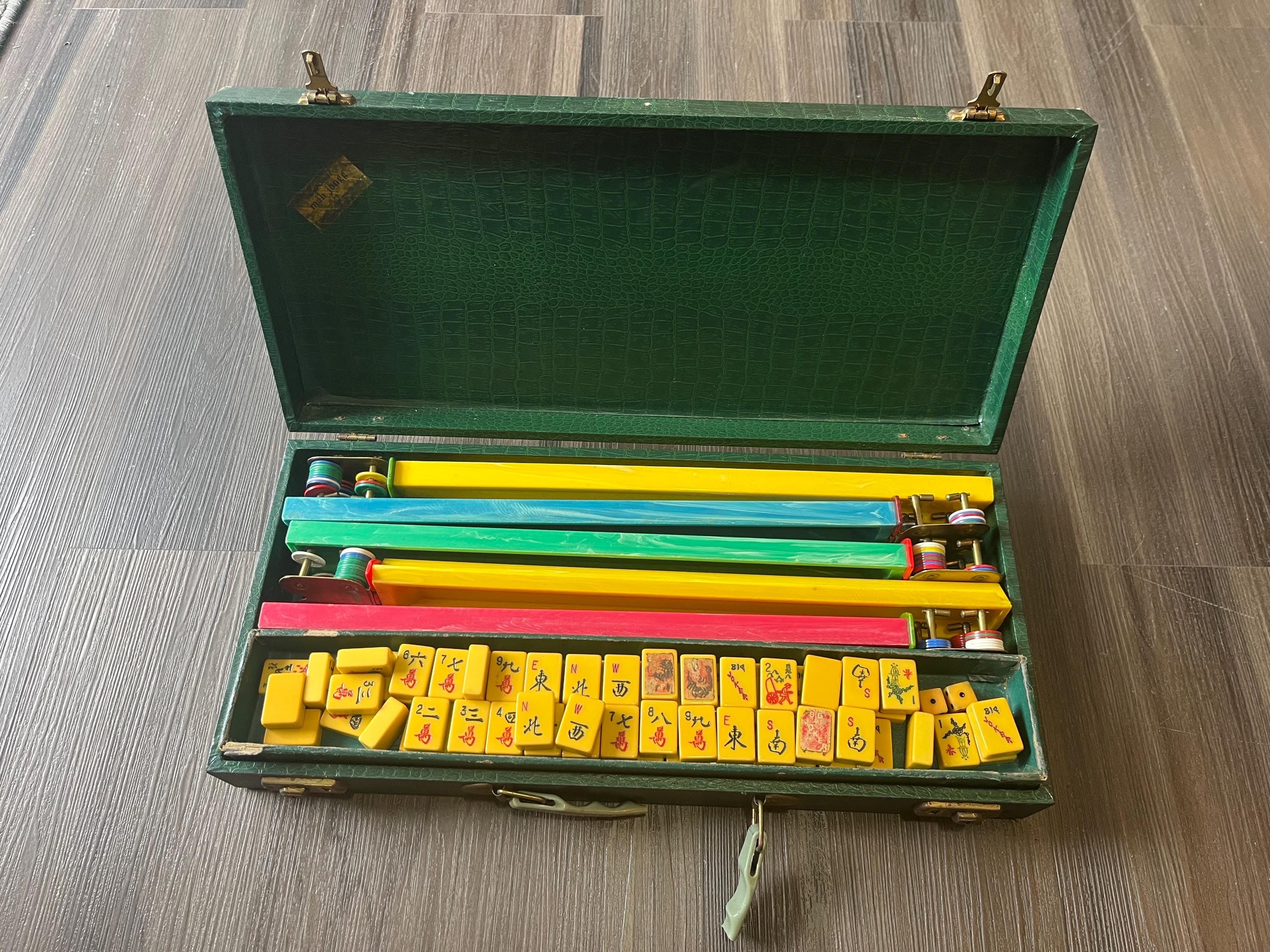 Vintage Cardinal Mahjong Set - Etsy