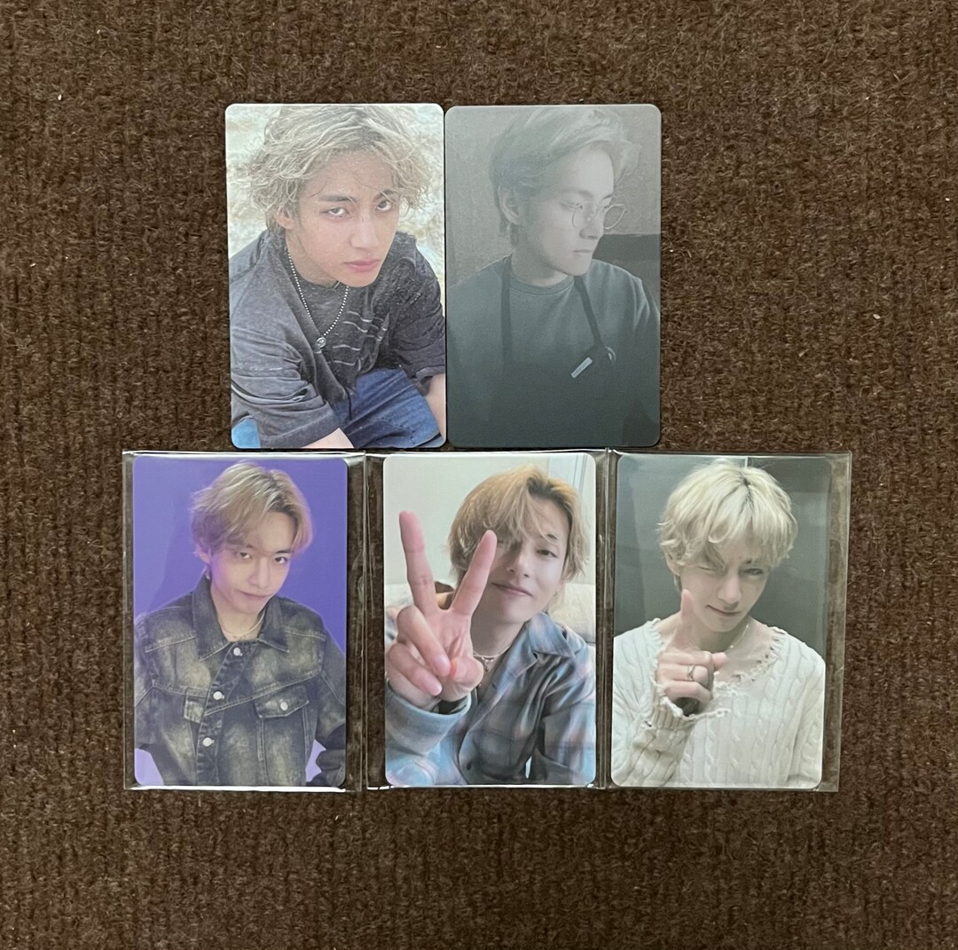 BTS V Layover weverse 限定 特典 PVC トレカ