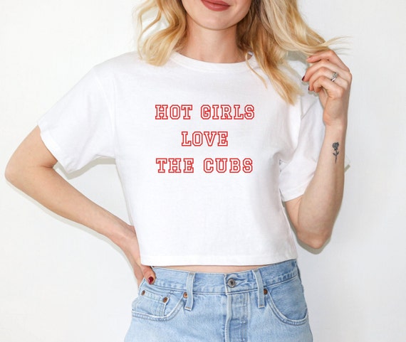 Cute womens cubs shirt online