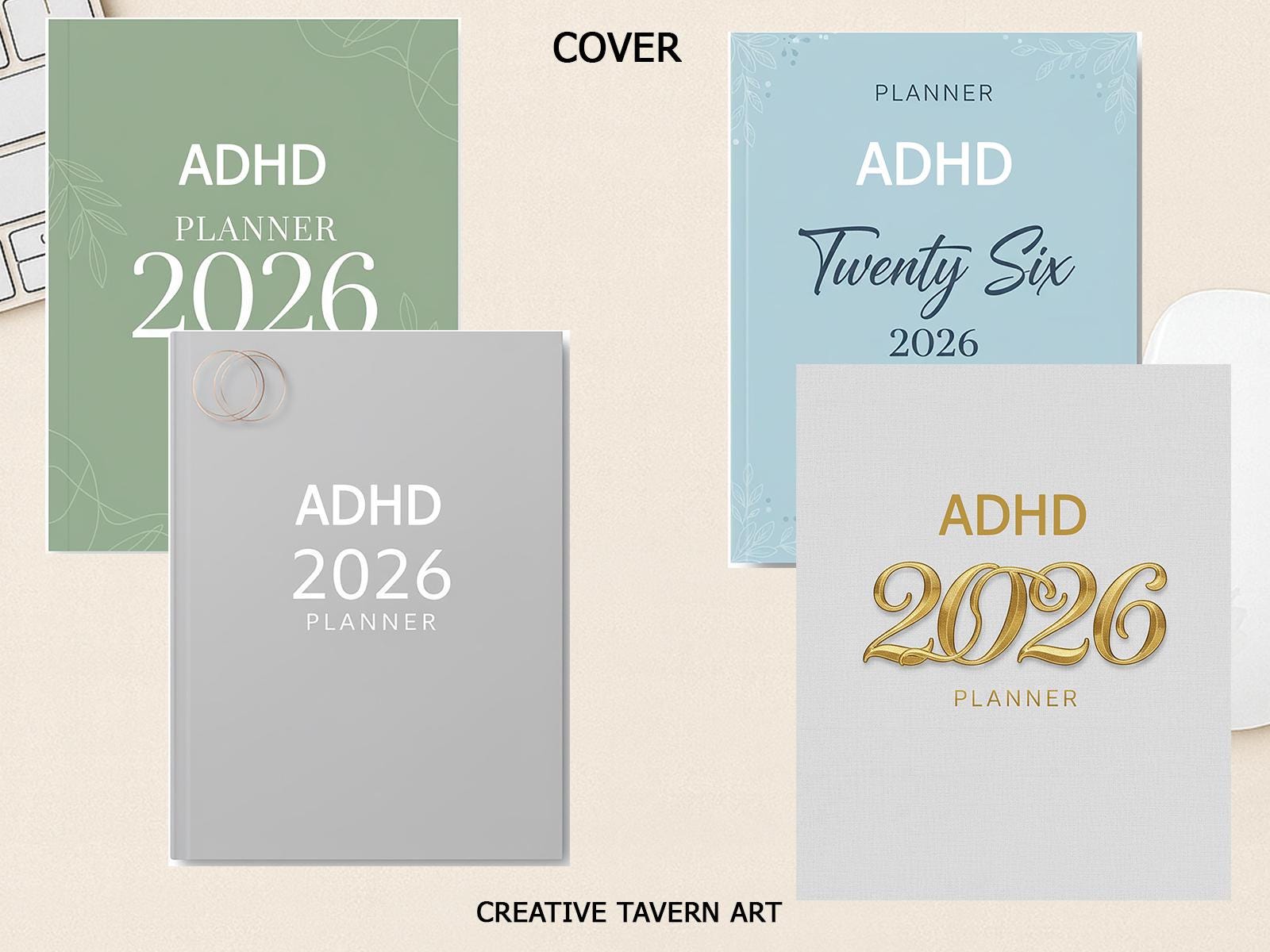 2026 ADHD Digital Planner Dark Mode | Goodnotes iPad Journal - Etsy