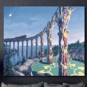 25 atemberaubende optische Täuschungen des kanadischen Künstlers Rob Gonsalves, die das Bild zweimal aufhängen werden
