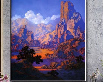 Reveries by Maxfield Parrish Quality Print - Frame Me - Etsy