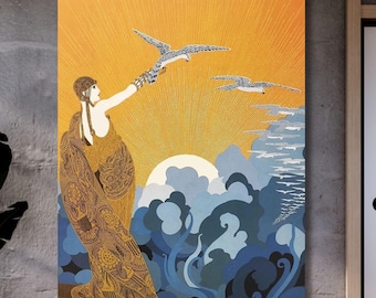 Wings of Victory by Erte Quality Print - Frame Me - Etsy