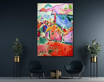 Henri Matisse Ready to Hang Wall Art Henri Matisse Print Henri Matisse Poster The Open Window Canvas Art Matisse Painting , Home Decor