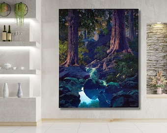 Reveries by Maxfield Parrish Quality Print - Frame Me - Etsy