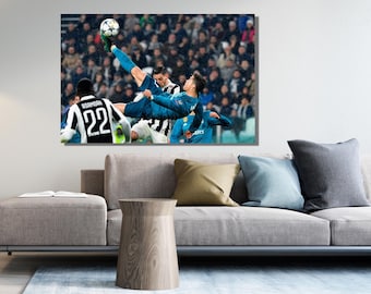 クリスティアーノ・ロナウド キャンバスウォールアート サッカー
