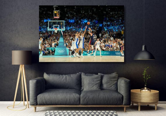 Stephen Curry Game-winning 3-pointer USA National Team 2024