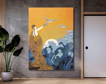 Wings of Victory by Erte Quality Print - Frame Me - Etsy