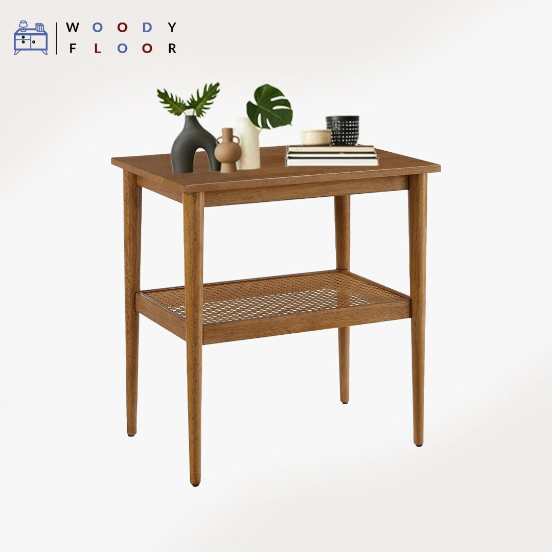 Accent Side Table for Living Room Sofa Side Table Wooden Etsy