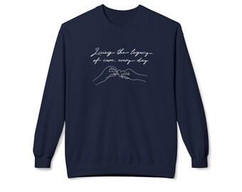 Living The Legacy R&P Unisex Midweight Softstyle Fleece Crewneck Sweatshirt