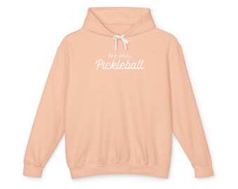 Ivy Hill Pickleball Unisex Lightweight Hooded Sweatshirt