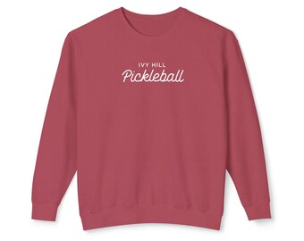 IH Pickleball Unisex Lightweight Crewneck Sweatshirt