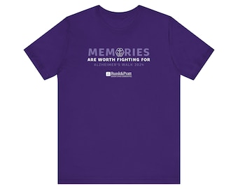 ALZ Walk "Memories" Unisex Jersey Short Sleeve Tee