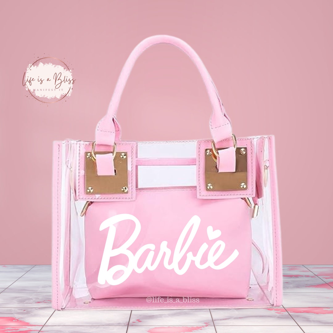 Woman Transparent Shoulder/handbag With Inner Pouch and Strap + FREE ...