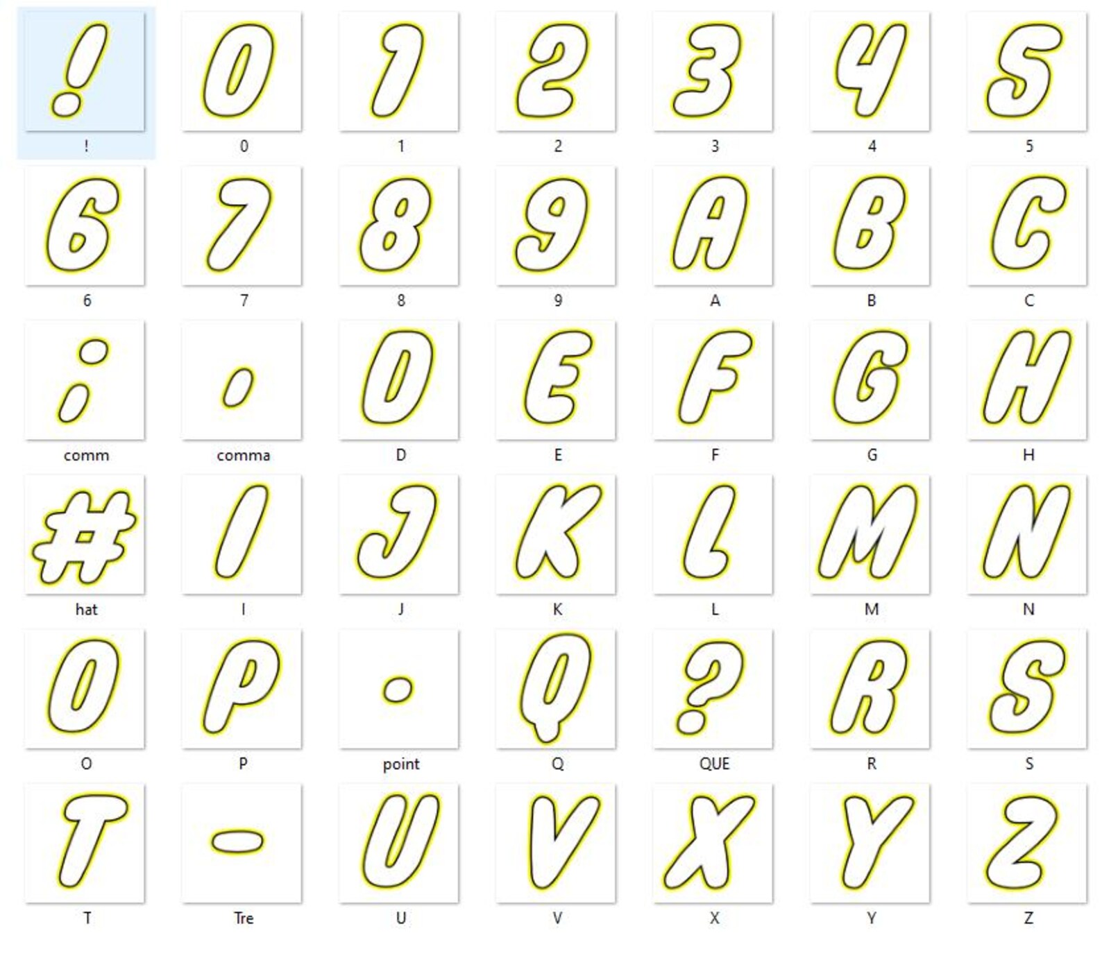 Building Blocks Font: Alphabet and Number PNG (digital File) - Etsy
